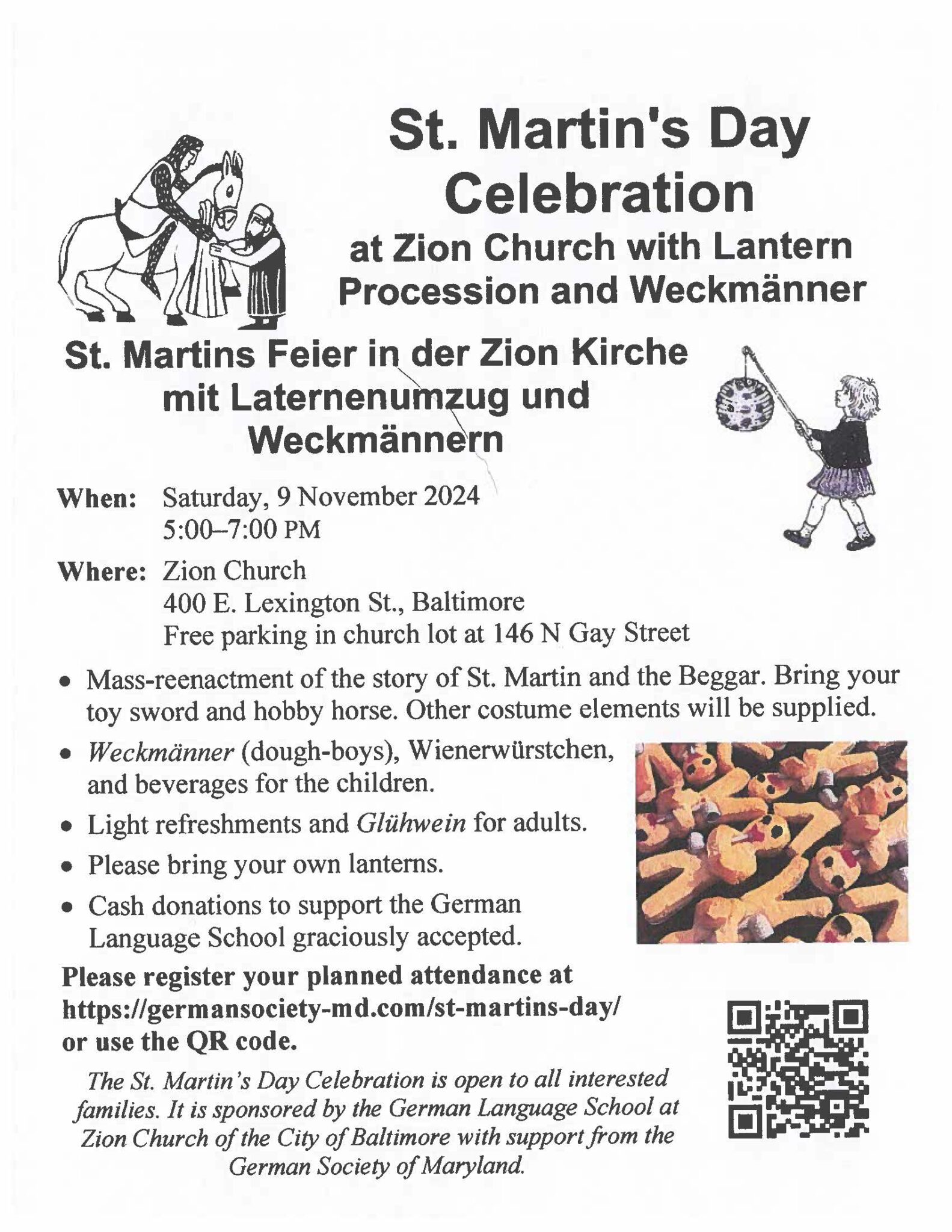 St. Martin’s Day Celebration Zion Church of the City of Baltimore