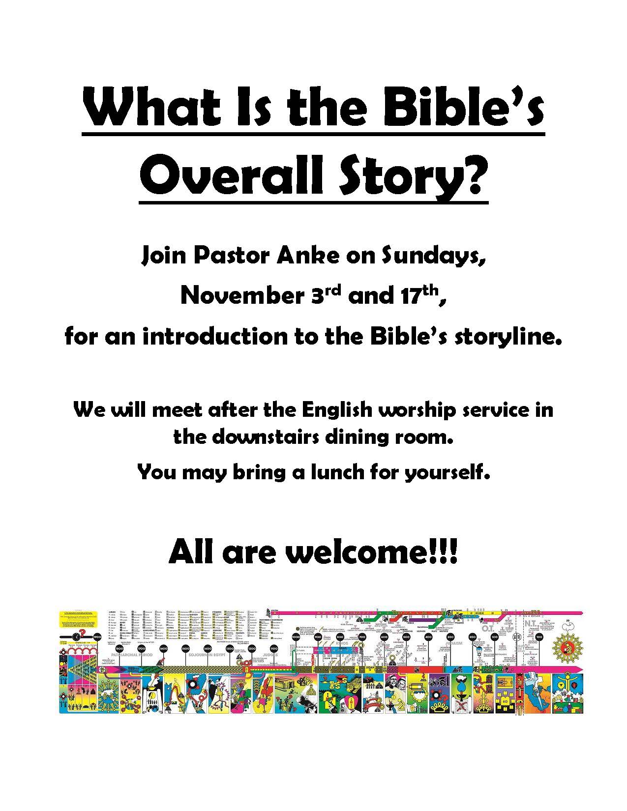 Bible “Overall” Study group Zion Church of the City of Baltimore